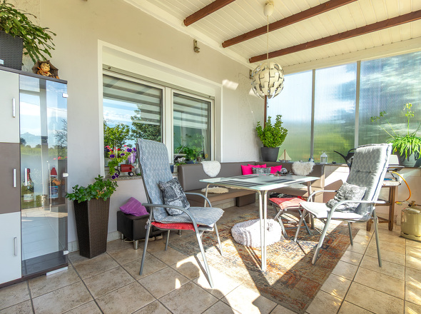 Verglaste Veranda