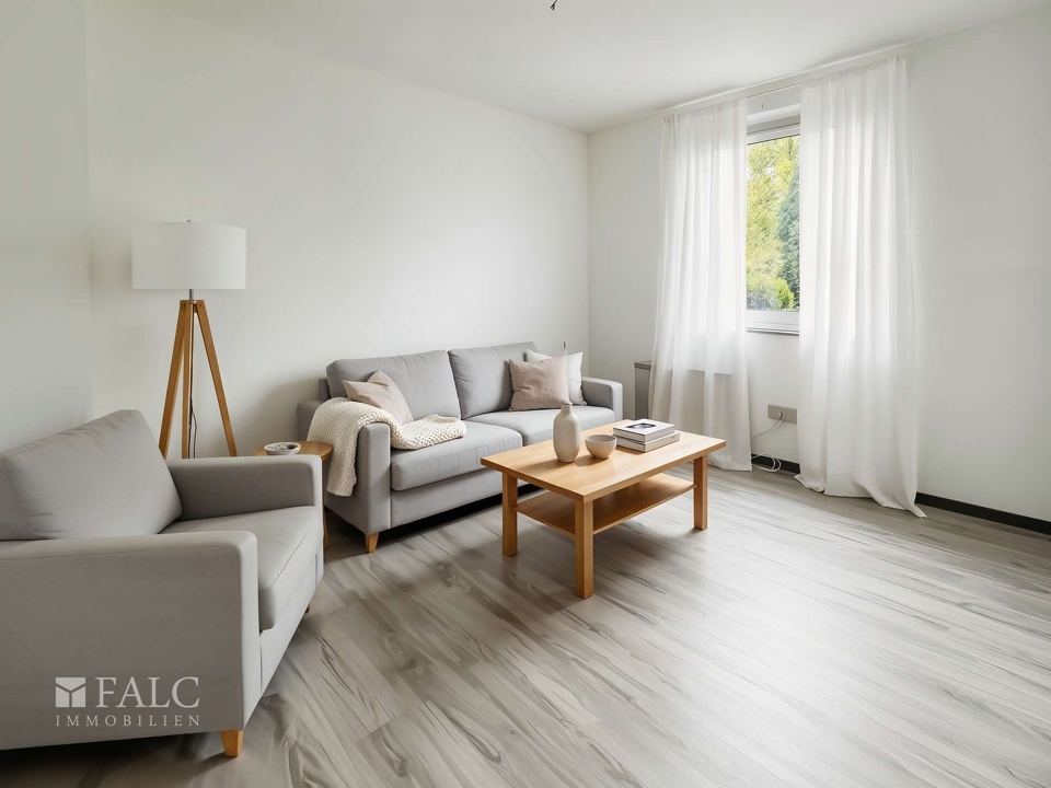 Wohnzimmer- (digitales Homestaging)