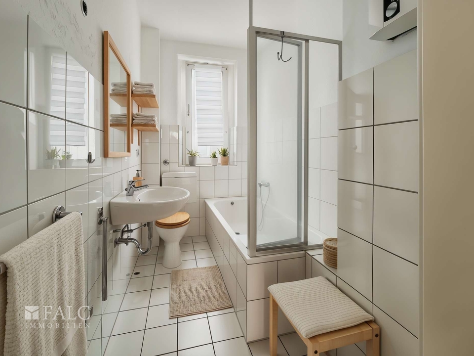 Badezimmer - (digitales Homestaging)