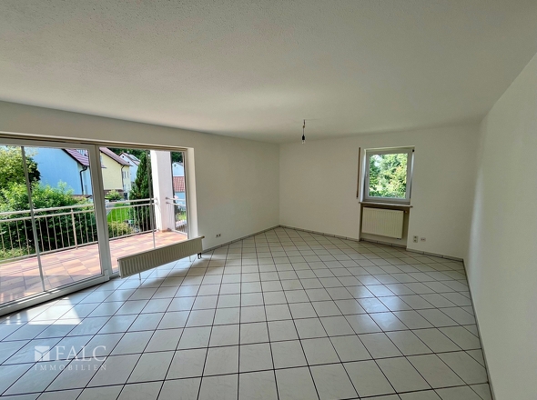 Wohnzimmer-Loggia-Balkon