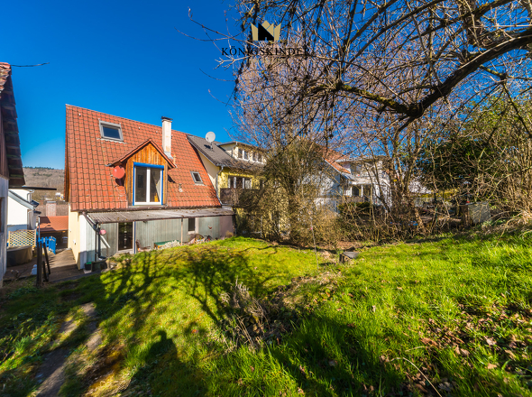 Gartenansicht auf die DHH