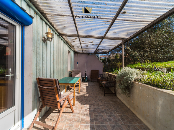 Terrasse 1 mit Überdachun