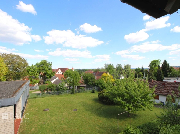 Ausblick Balkon 