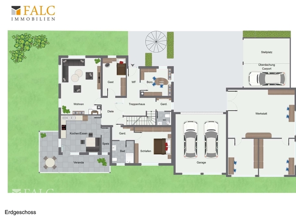 Grundriss Erdgeschoss