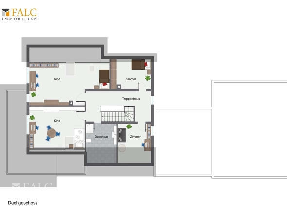 Grundriss Dachgeschoss