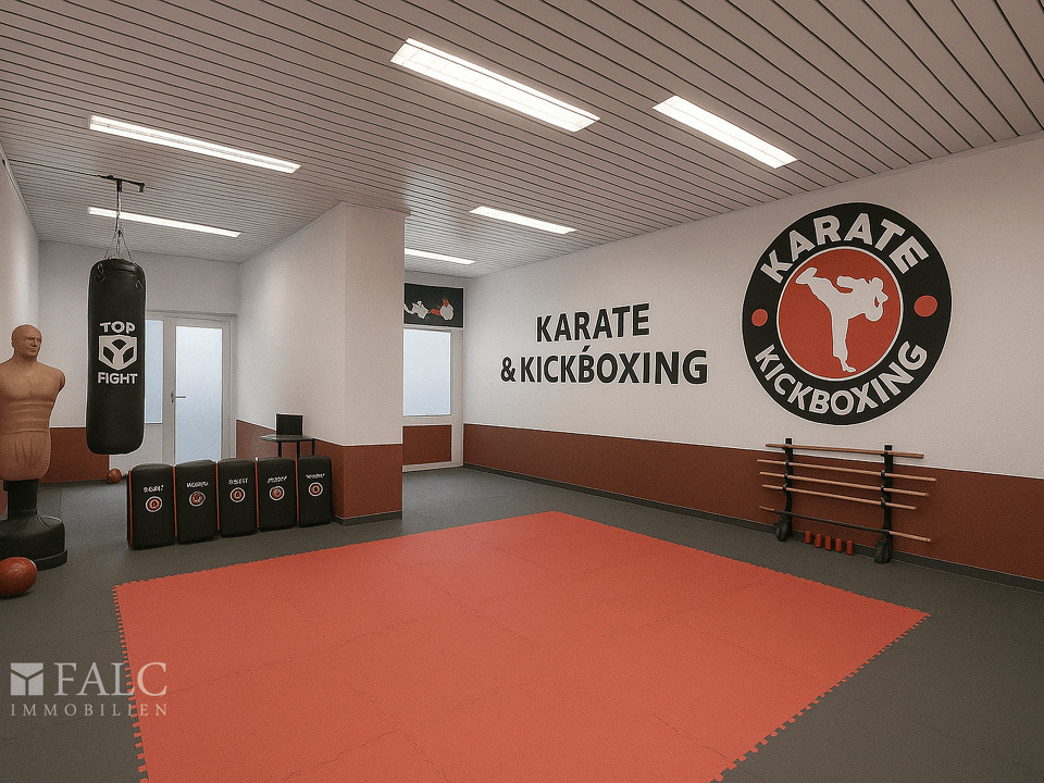 Kampfsport Gewerbe KI generiert