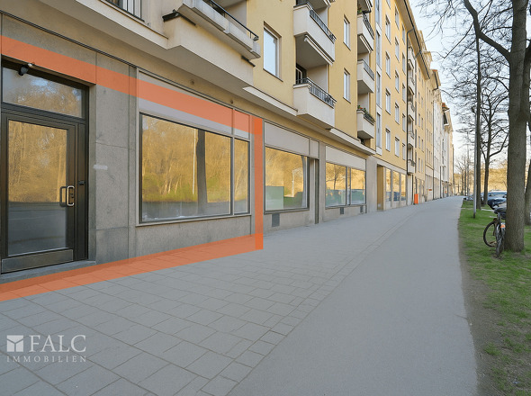 Ladenfront- KI generiert