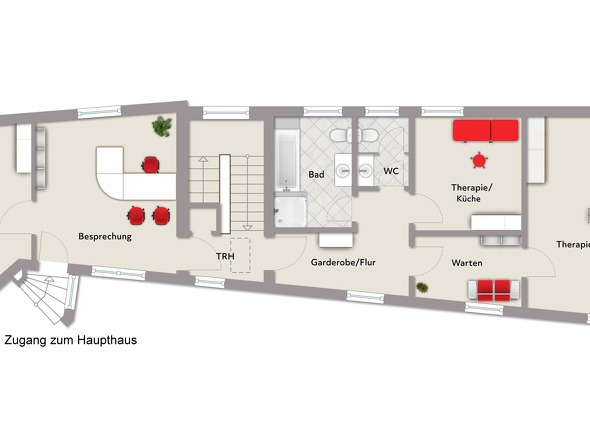 Obergeschoss Nebengebäude