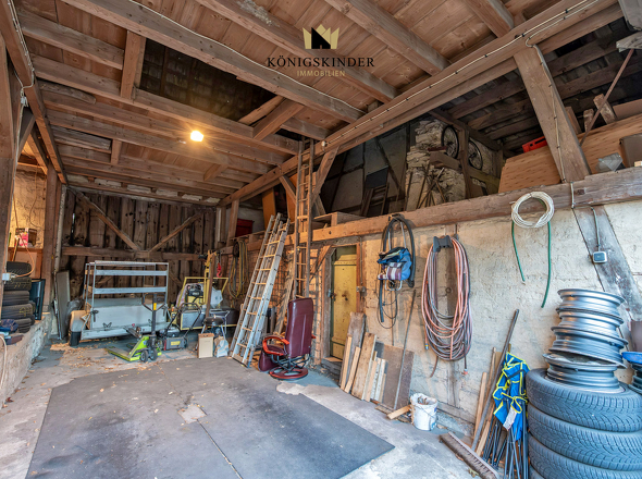 ...auch in der zweiten Scheune