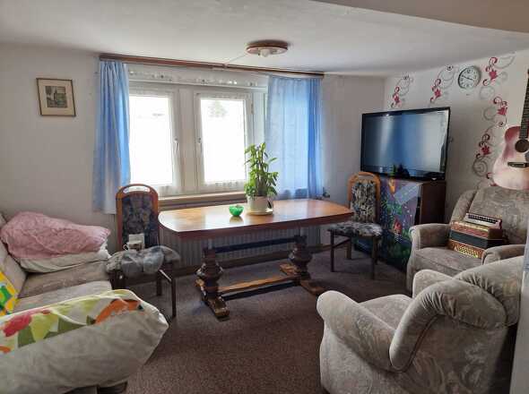 Wohnzimmer DG-Wohnung