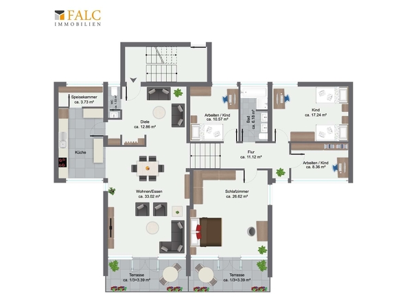 Grundriss Alternative