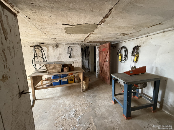 Werkstatt in Scheune 