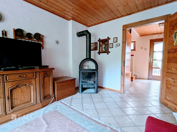 EG Wohnzimmer Kaminofen