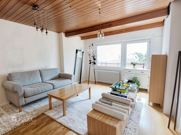 OG Wohnzimmer - Wohnzimmer, Landhaus - (KI generiert) - Wohnzimmer, Skandinavisch - (KI generiert)