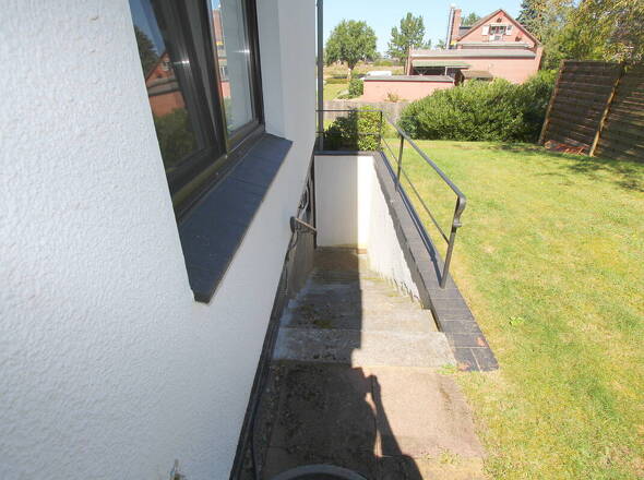 Separater Kellerabgang