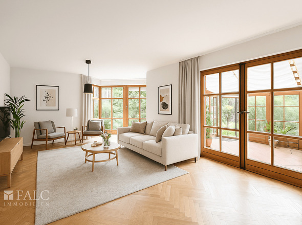 Einrichtungsbeispiel Wohnzimmer