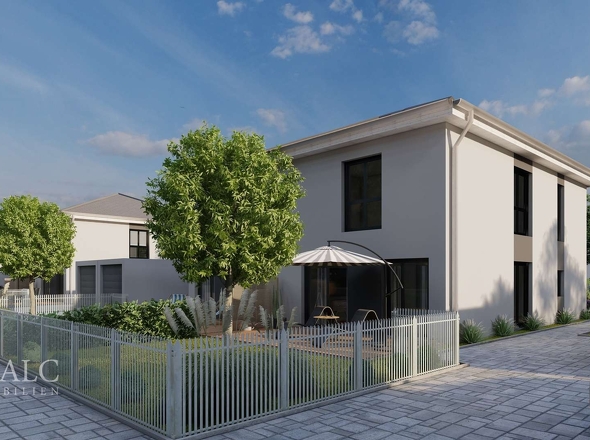 Beispielbebauung DHH