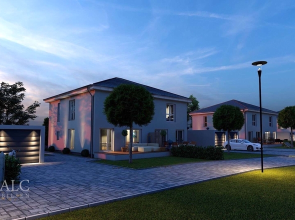 Beispielbebauung DHH