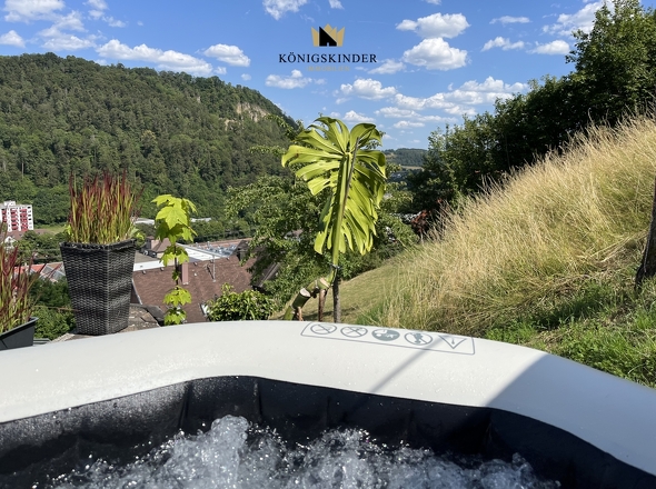 Whirlpool mit Aussicht