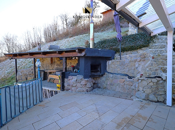 ...und auf die "Urlaubsterrasse"...