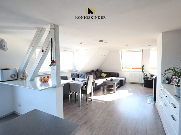 Und jetzt: hoch ins Dach