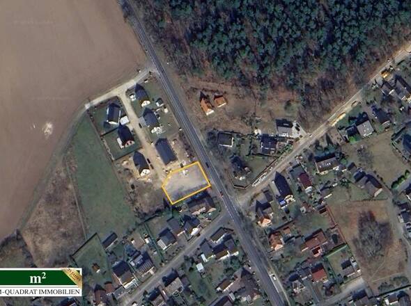 Baugrundstück Westergellersen aus Adlerperspektive