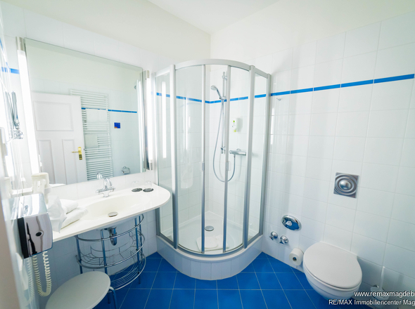 Duschbad im Gästezimmer