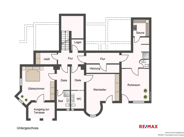 Grundriss Untergeschoss
