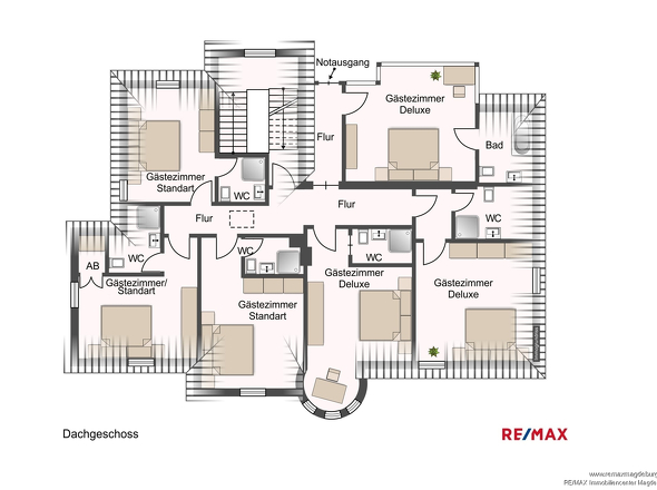 Grundriss Dachgeschoss