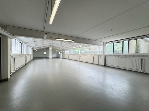 Große Halle mit neuem Fußboden EG