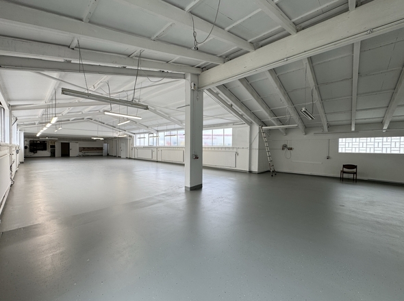 Große Halle mit neuem Fußboden EG