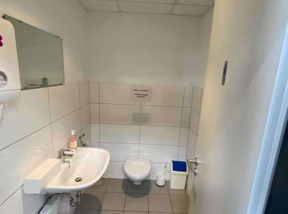 Sanitärbereich Personal