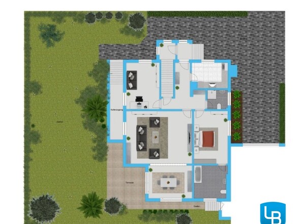 Grundriss Außenanlage