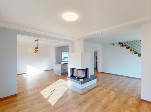 Offener Wohn- und Essbereich