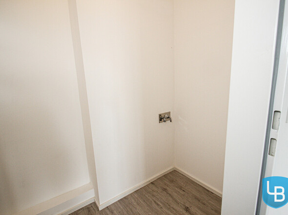 ..mit Waschmaschinenanschluss