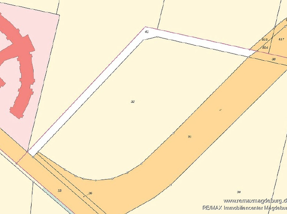 Auszug Liegenschaftskarte