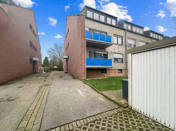 Rückansicht Gebäude