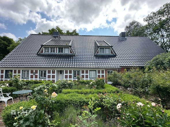 Ansicht vom Rosengarten 