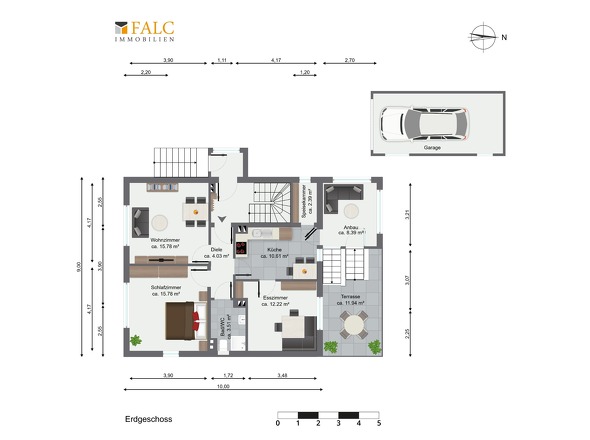 Grundriss Erdgeschoss