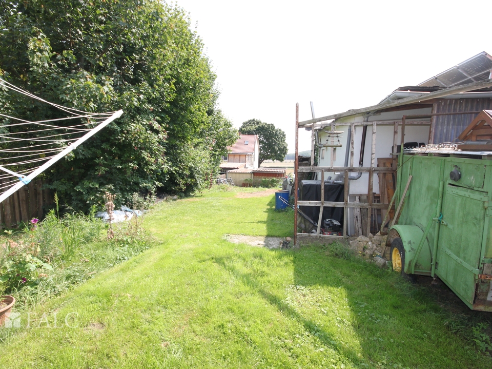 Garten hinter dem Haus 