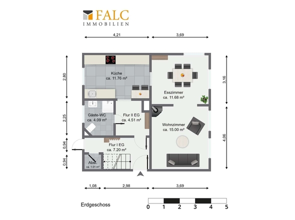 Grundriss Erdgeschoss