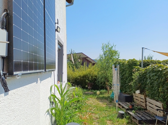 Terrasse & Garten Südseite