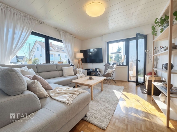 Wohnzimmer EG digitalisiert