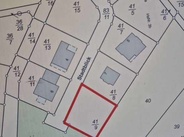 Ausschnitt Flurkarte