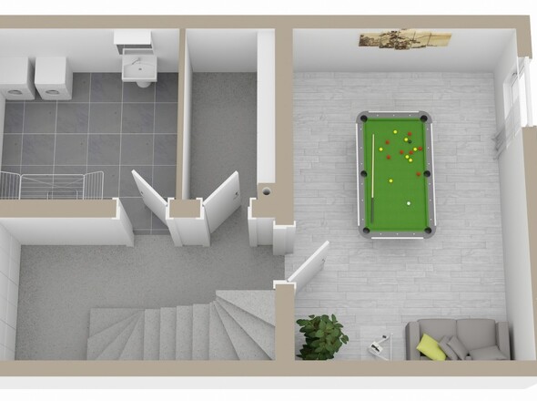 Raumaufteilung Keller