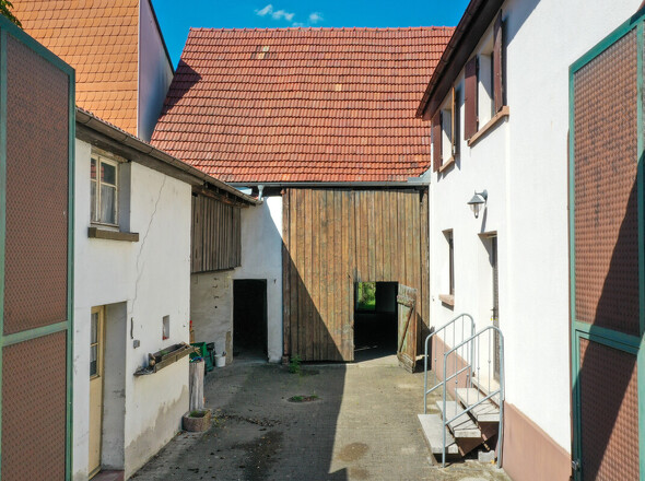 Blick Einfahrt