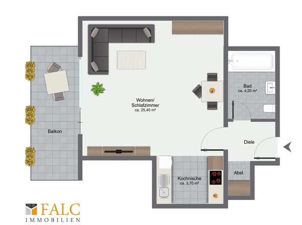 Grundriss bearbeitet