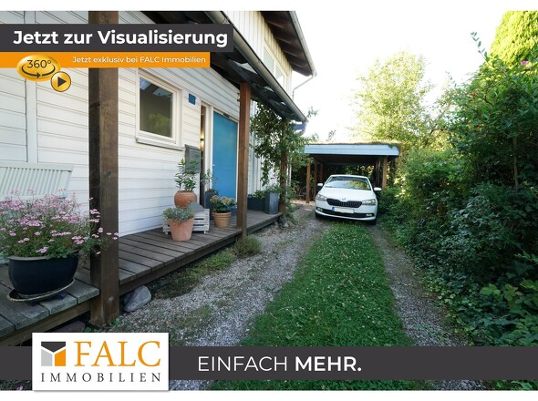 Eingangsbereich mit Carport