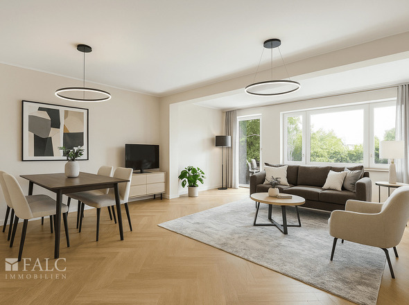 Einrichtungsbeispiel EG Wohnen