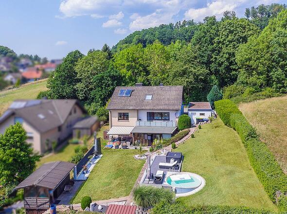 Luftaufnahme Gartenseite #1